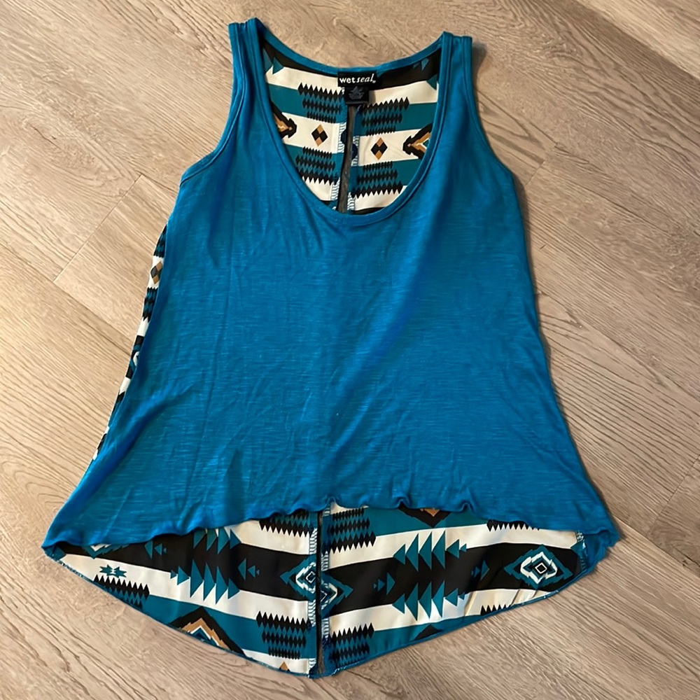 Wet seal tank top
